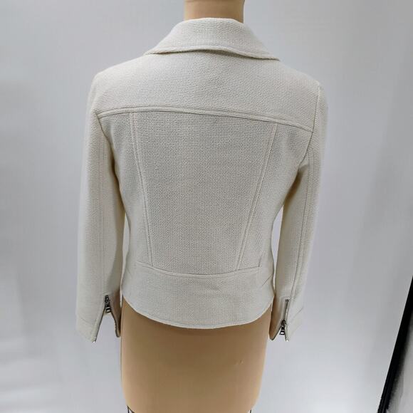 Ann Taylor Moto Jacket Size 4 - Picture 12 of 16